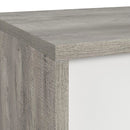 San Matteo 2-Drawer Nightstand with USB in Dual Tone