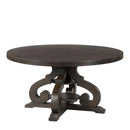 Stone Round 7PC Dining Set-Round Table & 6 Chairs