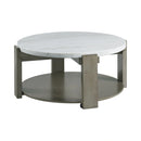 Rosamel Round Coffee Table in Ash Brown