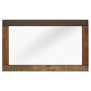 Arwen Rustic Wood Frame Mirror
