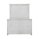 Scott Dresser & Mirror Set White Finish