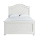 Kona Panel Bed in White