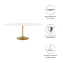 Lippa 78" Oval Wood Dining Table