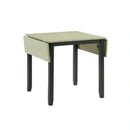 Martin 3 pc Drop Leaf Dining Set (Black Base)