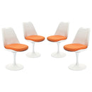 Lippa Dining Side Chair Fabric Set of 4