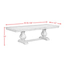 Gramercy 7PC Dining Set-Table and Six Tufted Tall Back Chairs
