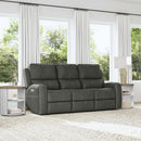 Linden Power Reclining Sofa with Power Headrests & Lumbar - 5000005548 - Michael's Discount Furniture