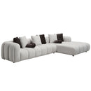 Sectional Sofa w/8 Pillows