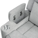 Motion Sofa w/Storage Arm