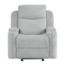 Motion Glider Recliner w/Storage Arm