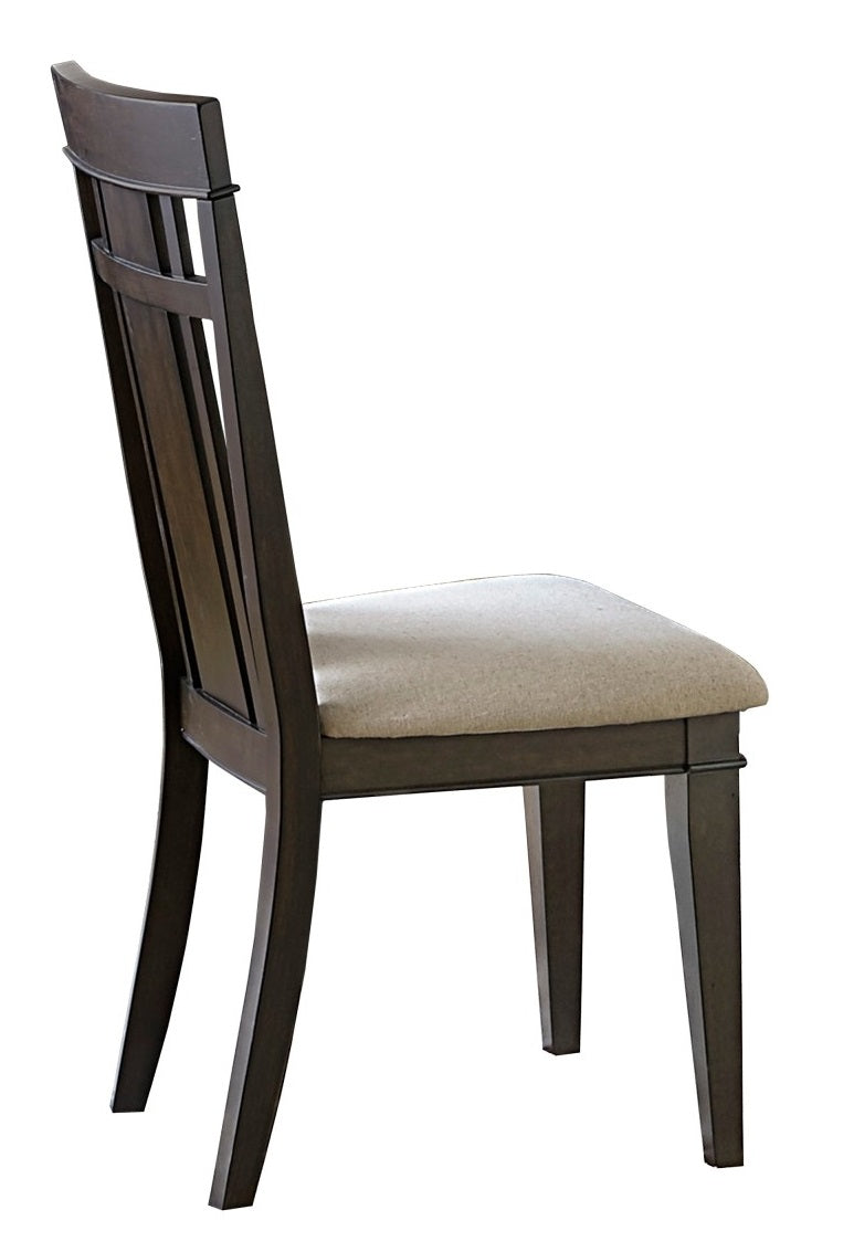 Homelegance Makah Side Chair in Dark Brown (Set of 2)