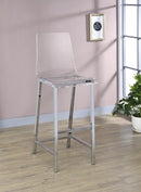 G100295 Contemporary Clear Acrylic Bar Stool