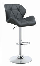 G100426 Contemporary Grey Adjustable Bar Stool