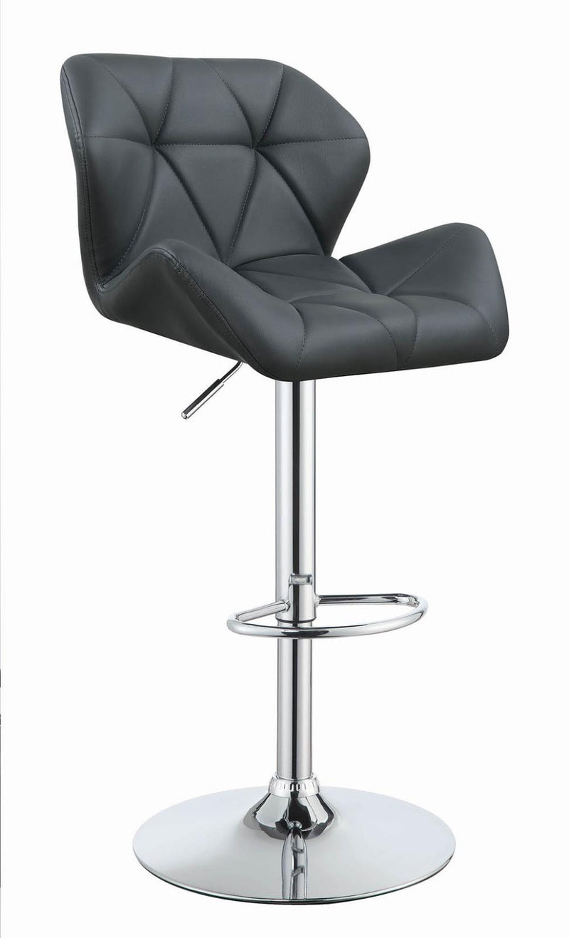 G100426 Contemporary Grey Adjustable Bar Stool