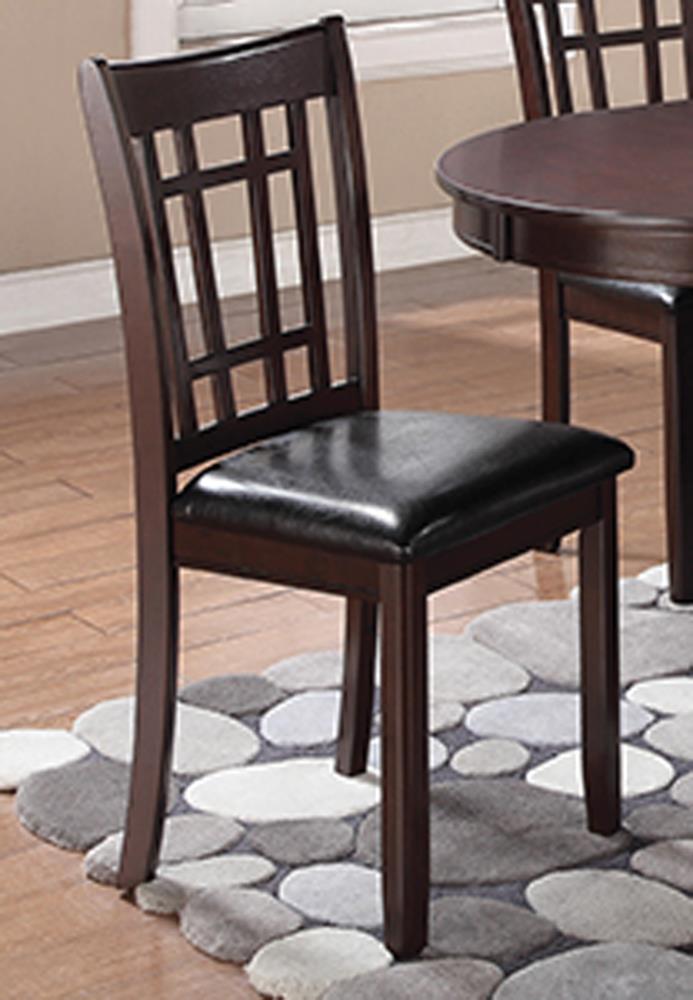 Lavon Transitional Warm Brown Dining Chair