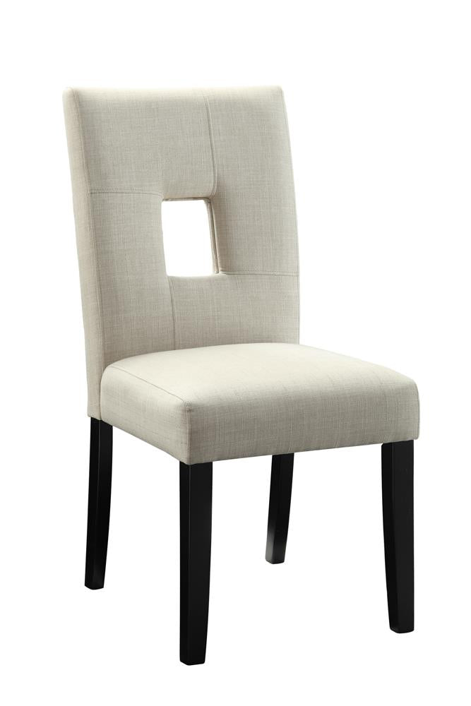 Andenne Transitional Black Dining Chair
