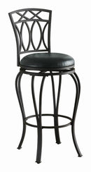 G122060 Casual Black Metal Bar Stool