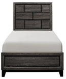 Homelegance Davi Twin Panel Bed in Gray 1645T-1*
