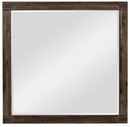 Homelegance Parnell Mirror in Rustic Cherry 1648-6