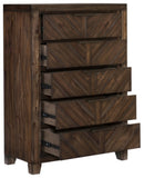 Homelegance Parnell Chest in Rustic Cherry 1648-9