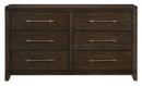 Homelegance Griggs Dresser in Dark Brown 1669-5