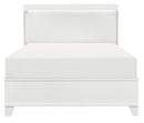Homelegance Kerren Queen Platform Bed in White 1678W-1*