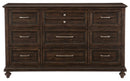 Homelegance Cardona Dresser in Driftwood Charcoal 1689-5