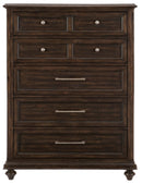 Homelegance Cardona Chest in Driftwood Charcoal 1689-9