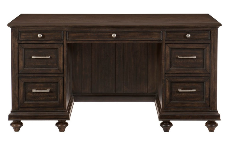 Homelegance Cardano Executive Desk in Charcoal 1689-17