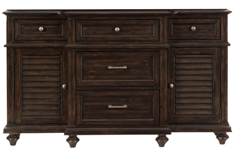 Homelegance Cardano Buffet/Server in Charcoal 1689-55