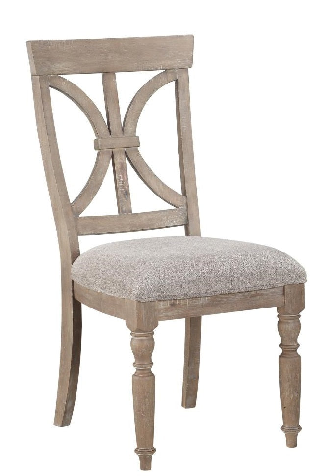 Homelegance Cardano Side Chair in Light Brown (Set of 2)