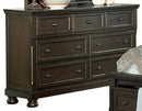 Homelegance Begonia Dresser in Gray 1718GY-5