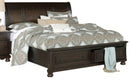 Homelegance Begonia Queen Platform Bed in Gray 1718GY-1*