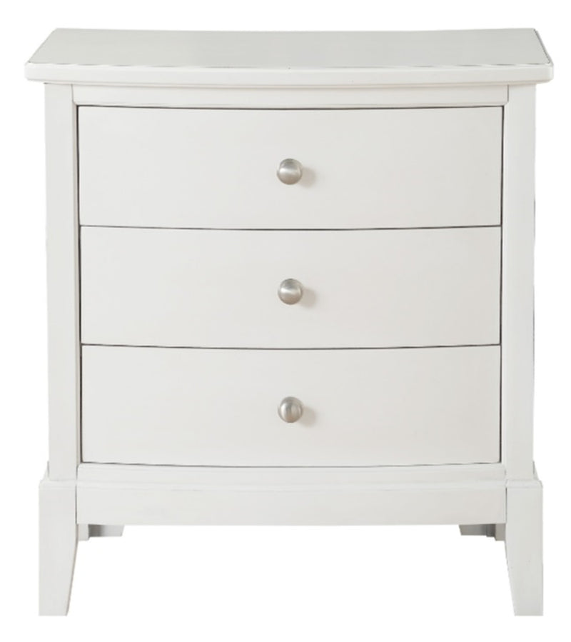 Homelegance Cotterill Nightstand in Antique White 1730WW-4