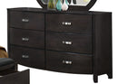 Homelegance Lyric 6 Drawer Dresser in Brownish Gray 1737NGY-5
