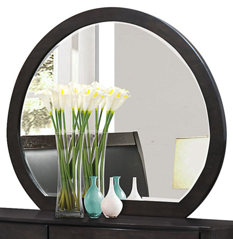 Homelegance Lyric Mirror in Brownish Gray 1737NGY-6