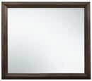 Homelegance Chesky Mirror in Warm Espresso 1753-6