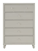 Homelegance Wellsummer 5 Drawer Chest in Gray 1803GY-9
