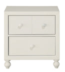 Homelegance Wellsummer 2 Drawer Nightstand in White 1803W-4