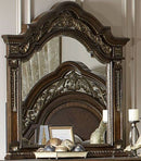 Homelegance Catalonia Mirror in Cherry 1824-6