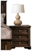 Homelegance Eunice Nightstand in Espresso 1844DC-4