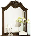 Homelegance Mont Belvieu Mirror in Dark Cherry 1869-6