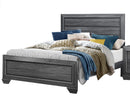 Homelegance Beechnut Queen Panel Bed in Gray 1904GY-1