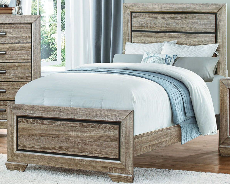Homelegance Beechnut Twin Bed in Natural 1904T-1