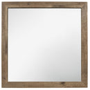 Homelegance Furniture Mandan Mirror in Weathered Pine 1910-6