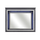 Homelegance Allura Mirror in Gray 1916GY-6