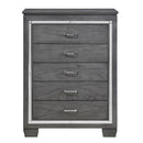 Homelegance Allura Chest in Gray 1916GY-9