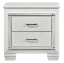 Homelegance Allura Nightstand in White 1916W-4