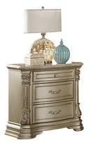 Homelegance Antoinetta Nightstand in Champagne Wood 1919NC-4