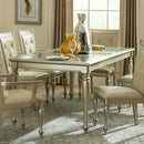 Homelegance Celandine Dining Table in Silver 1928-78NG
